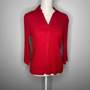 NICOLA Red Women's Blouse
